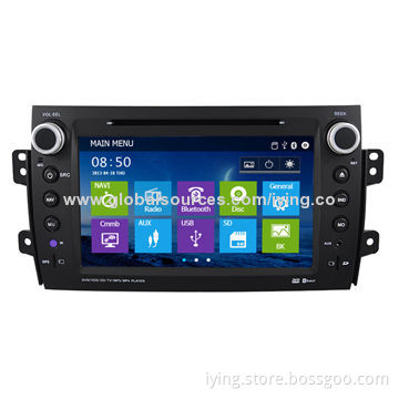 Car DVD Player for Suzuki SX4 2006-2011, Supports iPod, RDS, TV, GPS Navigation